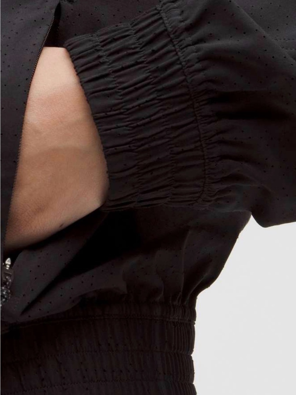 Lululemon Jacket Womens 4 Adapted State Perforated Track Activewear Athleisure - Picture 2 of 7